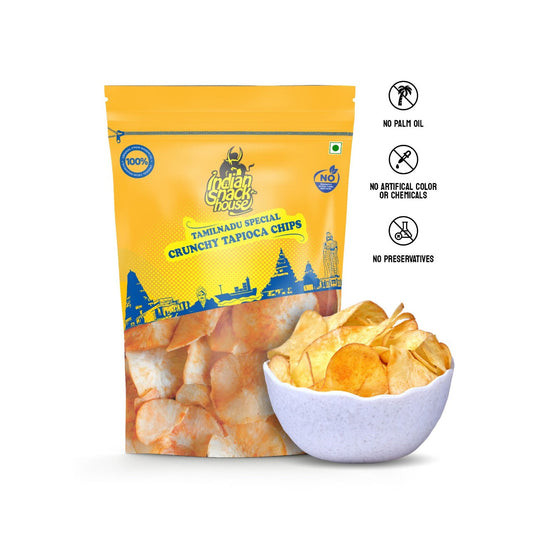 Crunchy Kerala Tapioca Chips